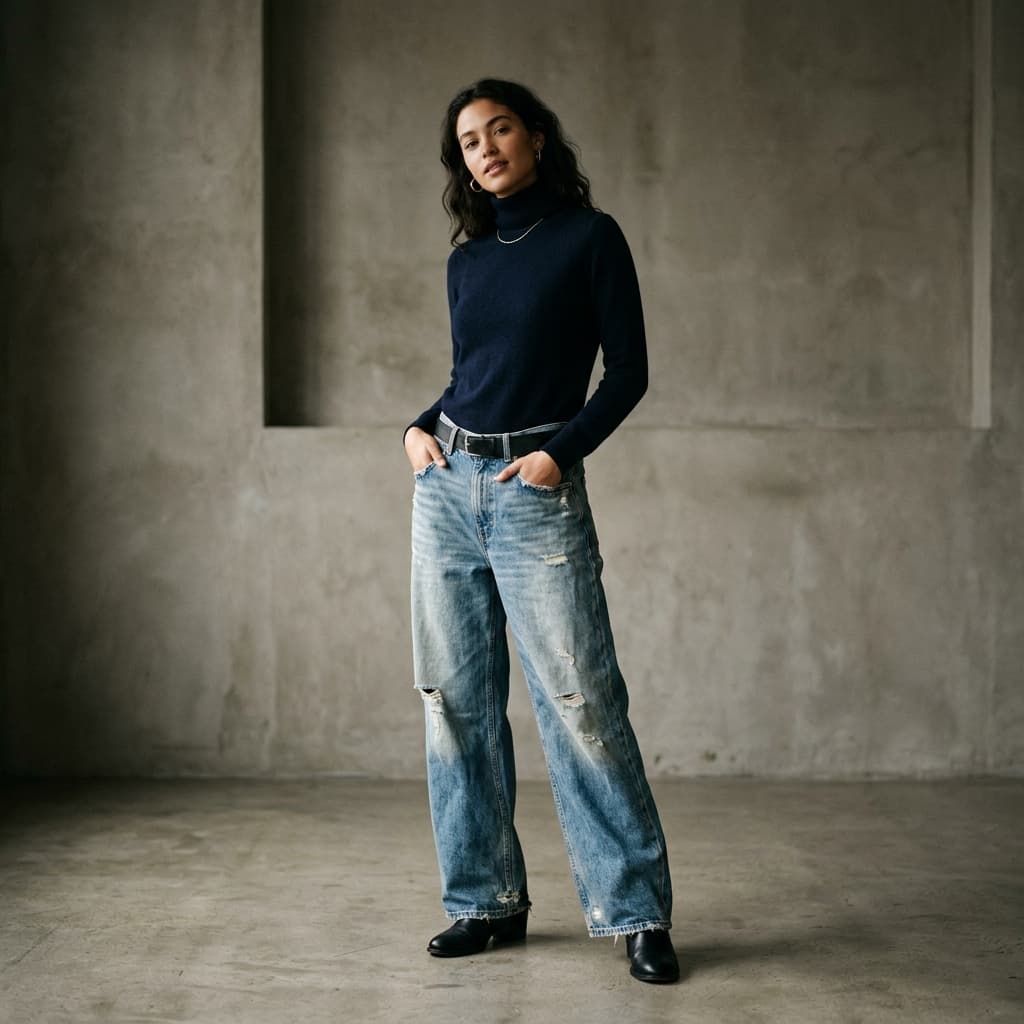 Loose Fit Baggy Jeans