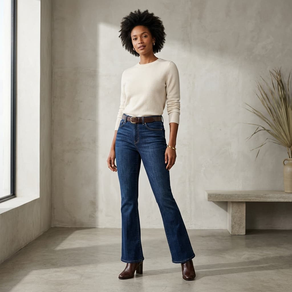 BOOT CUT JEANS
