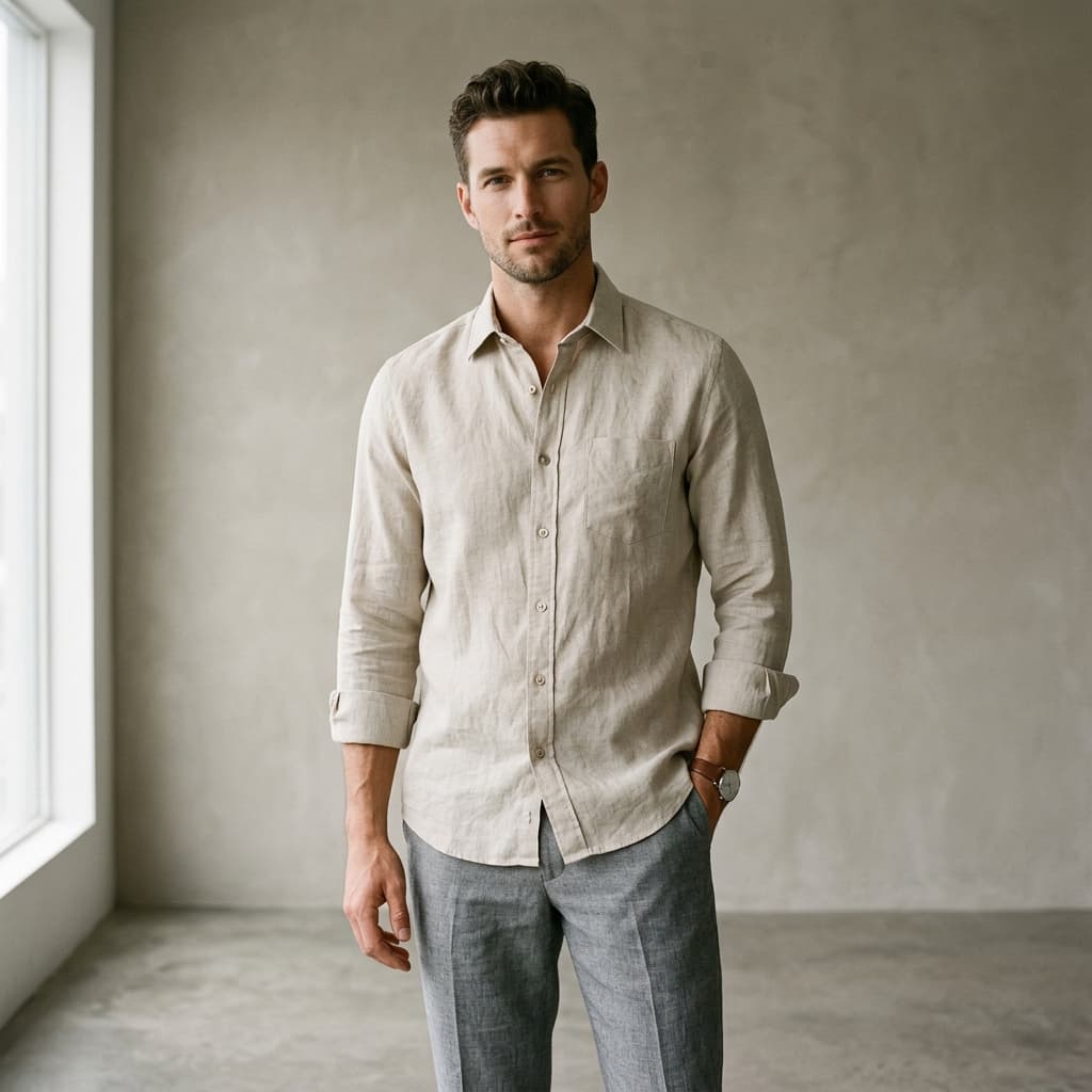 LINEN SHIRT