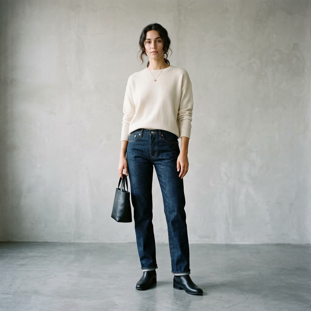 STRAIGHT FIT JEANS