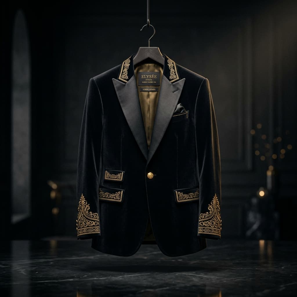 Premium Velvet Blazer